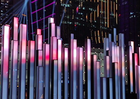 悟空體育創(chuàng)意屏之羅湖鋼琴屏項目