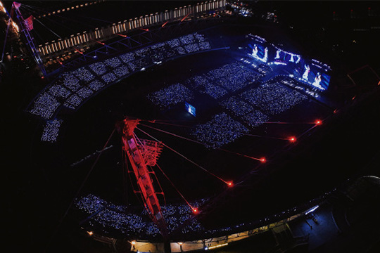 又一舞臺奇跡！悟空體育LED錐形屏燃爆2024張韶涵巡演現(xiàn)場 